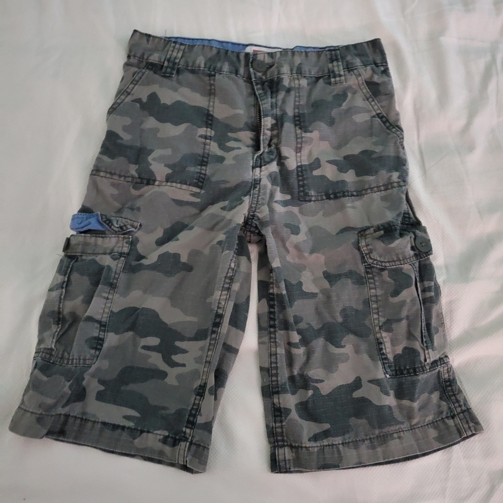 Boys camo shorts